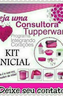 Capa de Porfólio da Tupperware Isabel Leite
