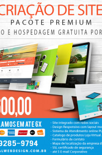 Capa de Porfólio da Visual Web Design