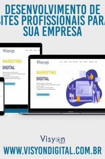 Capa de Porfólio da Visyon Digital