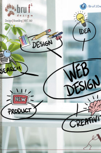 Capa de Porfólio da Bruf2Design Branding Mkt360