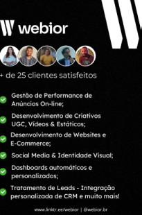 Capa de Porfólio da Webior