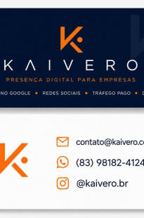 Capa de Porfólio da Kaivero