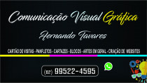 Logo Comunicação Visual Gráfica na Tratativa