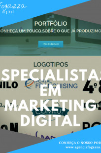 Capa de Porfólio da Agencia Fogazza