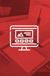 Capa de Porfólio da Thrust Comunicação E Design