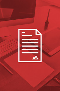 Capa de Porfólio da Thrust Comunicação E Design