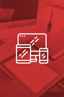 Capa de Porfólio da Thrust Comunicação E Design