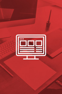 Capa de Porfólio da Thrust Comunicação E Design