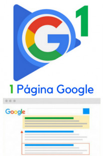 Capa de Porfólio da Primeira Página Do Google