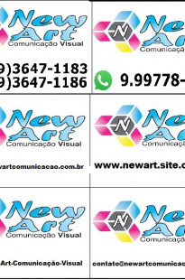 Capa de Porfólio da Newartcomunicaco