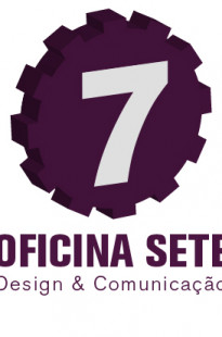 Capa de Porfólio da Oficina 7 Design E Comunicação