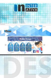 Capa de Porfólio da Interativadesign