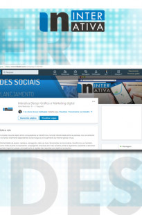 Capa de Porfólio da Interativadesign