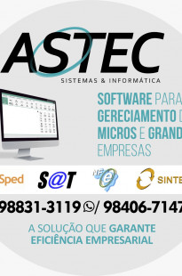 Capa de Porfólio da Astec
