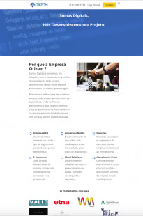 Capa de Porfólio da Orizom