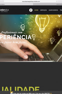 Capa de Porfólio da Colorplus Criações