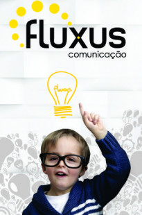 Capa de Porfólio da Fluxus Comunicação