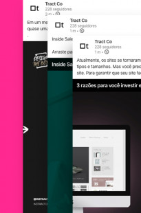 Capa de Porfólio da Tract Co