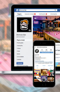 Capa de Porfólio da Lights On Comunicação