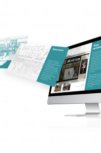 Capa de Porfólio da Criativa Marketing