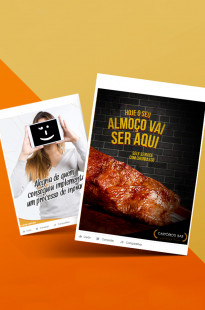 Capa de Porfólio da Foco Comunicação E Marketing