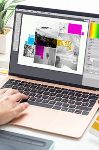 Capa de Porfólio da Tati • Marketing & Design